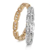 Art Deco Wedding Bands