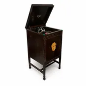 1920s Antique Victor Mahogany Phonograph