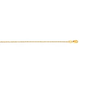 14k 18" .85 mm gold chain