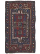 Antique Kazak / 3.7 x 4.2. — PARISA