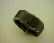 Black Ceramic 8Mm Beveled Edge Black Diamond Ceram