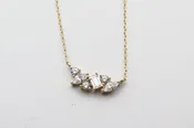 Lafonn Prismatic Sterling Silver with Gold Plating Necklace