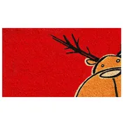 17" x 29" Christmas Moose Doormat