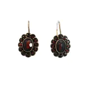 Bohemian Garnet Earrings — 33 Jewels at El Paseo