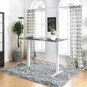 Black / White / Grey Electric Height-Adjustable Standing Desk (Single User)