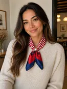 Americana Magnetic Pearl Scarf