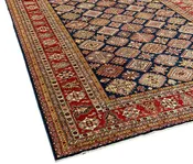 KAOUD RUGS 10X13.10 RECTANGLE NAVY ANT. SHIRVAN AREA RUG