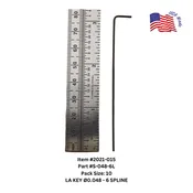 Bristol Spline Long Arm L Keys | Bristol Wrench