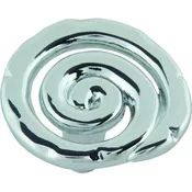 Atlas Homewares 140-CH 1-1/2in (38mm) Scroll Polished Chrome Round Knob