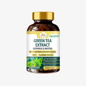 Green Tea Extract Moringa Matcha Capsules