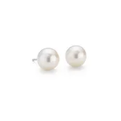 8-8.5mm Pearl Studs — Stucchi Jewelers