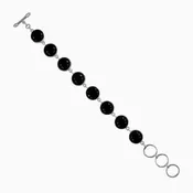 925 Silver Black Onyx Bracelets