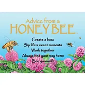 Advice from a Honey Bee Magnet