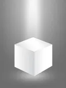 18"H CUSTOM PODIUM (BASE18/WHT)