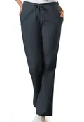 Cherokee Natural Rise Flare Leg Drawstring Pant in Pewter WW Originals