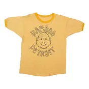 1970s Bamboo Productions Detroit Buddha Ringer Shirt