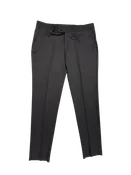 Black Classic Wool Trouser