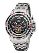 Amsterdam Automatic Calendar Watch by Pionier GM-515-7 |Silver|