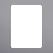 Hobart 2 1/4" x 3" White Blank Equivalent Scale Label Roll - 16/Case