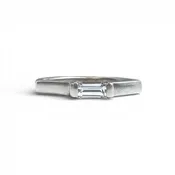 e. scott nuptials... The Baguette Engagement Ring