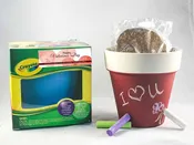 The Perfect Valentine! Crayola Chalk Pot Seed Kits