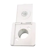 1-1/4″ Plastic Wall Inlet Square – Pin Jack 5592