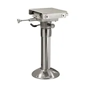 316 #8 Mirror Finish Stainless Steel Double Power Pedestal and Slider