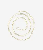 5mm Round Brushed Links Chain