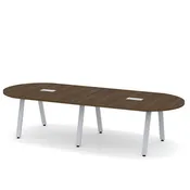 10′ Oblique Base Oval Table