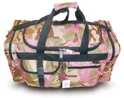 13" Camouflage Pink Green Carry On Duffel Bag