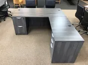 New OTG Superior Laminate 66×30 Desk & 42×24 Return