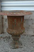 Large Antique Cast Iron Planter — The Garden Vault