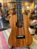 Plain Koa 6-String Tenor Ukulele – Solid Koa, Ebony Fretboard