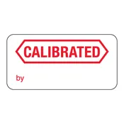 1″ x 2″ Calibrated By Label