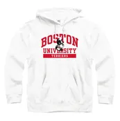 Boston University Terriers hoodie sweatshirt-White
