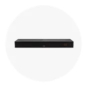 ACCUVOICE AV835 SOUNDBAR WITH 2 WOOFERS, 20 LEVELS OF VOICE BOOST, HDMI COMPATIBLE