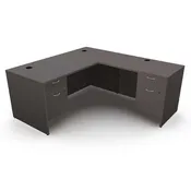 L-shaped Laminate Desk