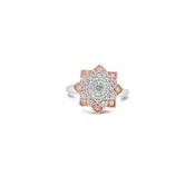 Rose Gold Flower Ring