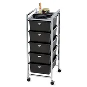 5-Drawer Metal Roller Cart Miami, FL