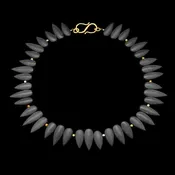 Black Onyx Teardrop Strand — Judith Kinghorn Design