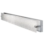 Abra Lighting Blaze Flat Panel Water Glass LED Vanity