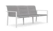 Amalfi 3 Seat Sofa - White by Azurro Living