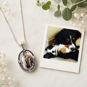 Ellie Pet Memorial Pendant – Custom Pet Cremation Jewelry