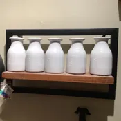 18" modern shelf