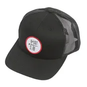 Circle Classic Logo C12CTM Pre Curved Trucker- RED