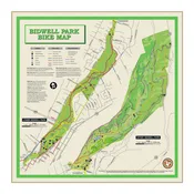 Bidwell Park Bike Map Bandana