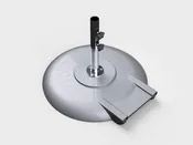 150Lb Premium Aluminum Shell Concrete Base by Frankford Umbrella
