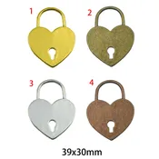 39x30mm Lead Free Pewter Hearts Charm A13017