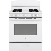 30" SELF CLEAN GAS WHITE