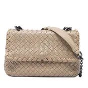 Bottega Veneta Baby Nappa Intrecciato Olimpia Crossbody